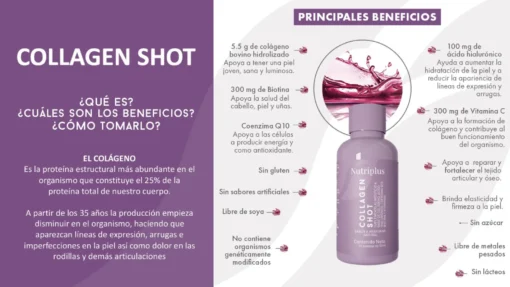 COLLAGEN SHOT infografia